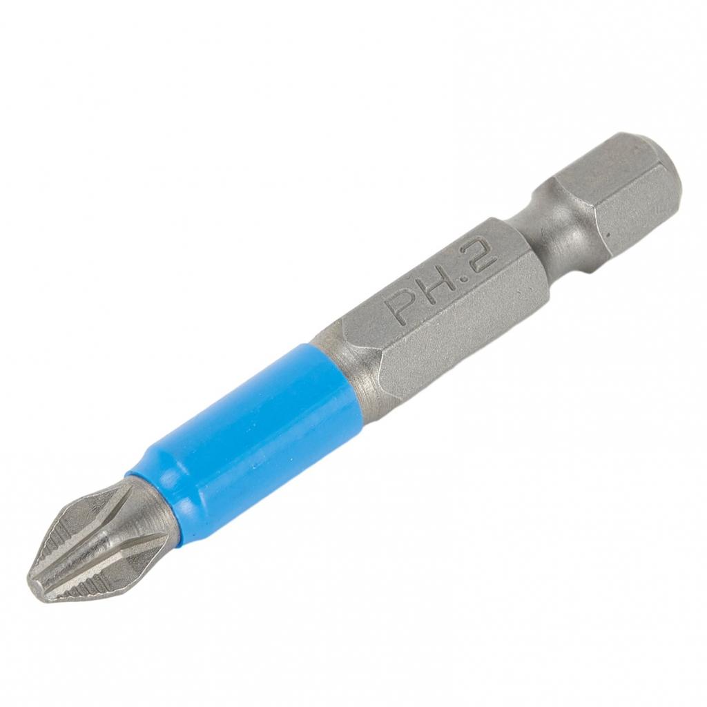 Sturdy and 50mm PH2 Cross Screwdriver Bits for Heavy Duty Applications