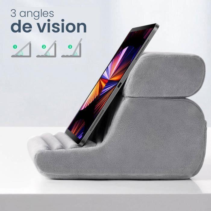 Support Universel Pliable - UGREEN - Tablette/Smartphone - Ajustable - Confortable - Flanelle/Eponge