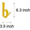 WEIANDBO The Best Is Yet To Come Gold Glitter Paper banner,Pre-Strung,Suitable for Graduation/Hired/Pregnancy Announcement/Baby