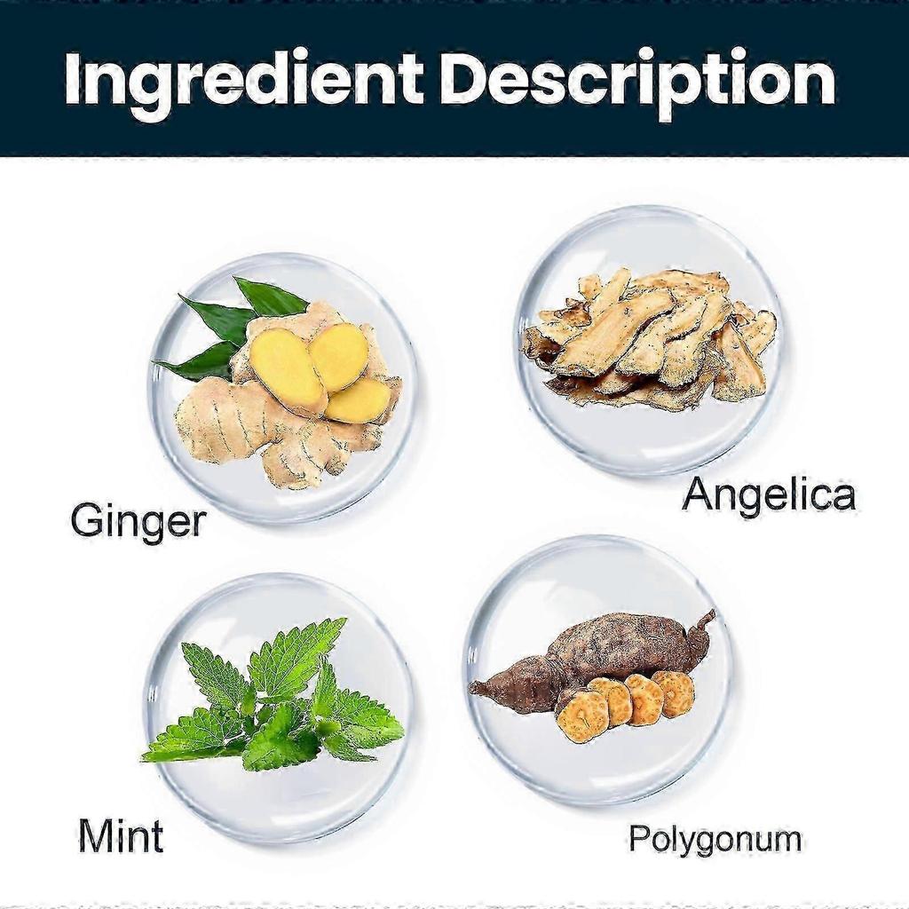 Hair Growth Serum for Hair Loss and Hair Regrowth 60ml*3 Ginger Hair Growth Solution for Men Hair Growth Treatment Repairs Hair Follicles