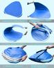 with Easy Sun Beach Includes 6 Pegs Pop-up Tent, One-Touch Sunshade, 1-2 Person, Curtain, 3-Second Setup, Protection, UPF50+, Lightweight, Breathable,