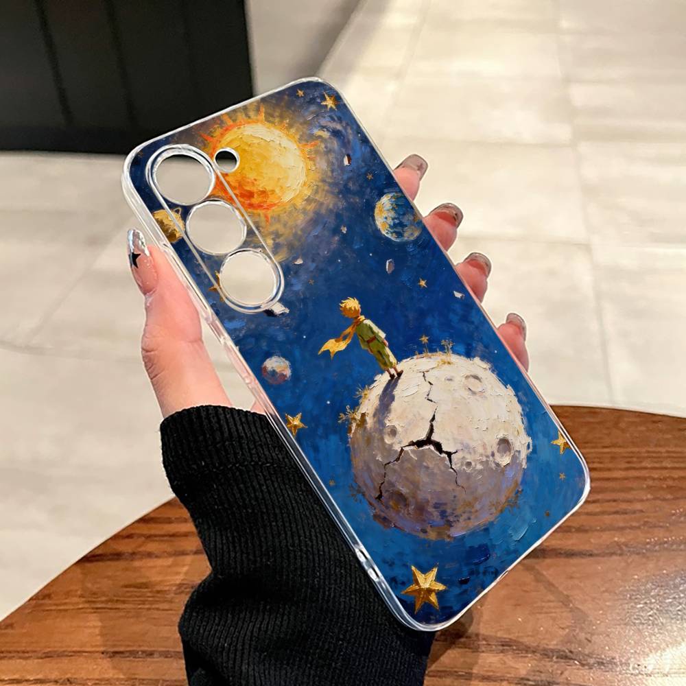 The Little Prince Phone Case For SamsungA10,12,20,21S,30,31,40,50,51,52,70,71 Transparent Cover
