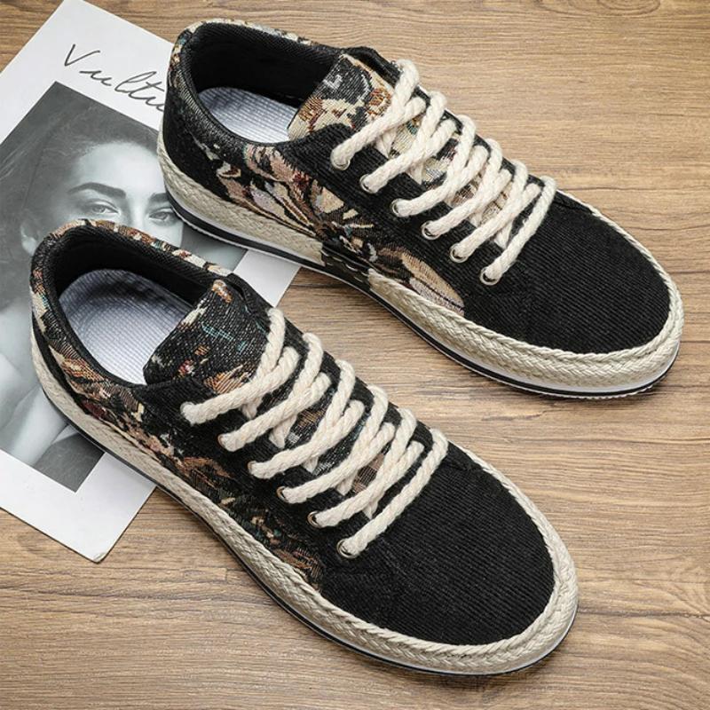 Atmungsaktive Herren Freizeitschuhe Outdoor Herren Canvas Schuhe Trendige Herren Vulkanisierte Schuhe 2025 Neu Bequeme Zapatillas De Hombre