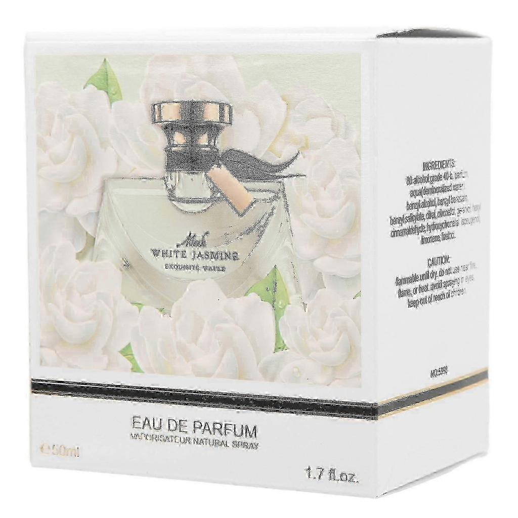 2025 Jasmine Flower Fragrance Women's Perfume Spray - Long Lasting Perfect For Daily Use (50ml)