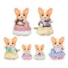 Calico Critters Corgi Family Set Japan Original Sylvanian Families