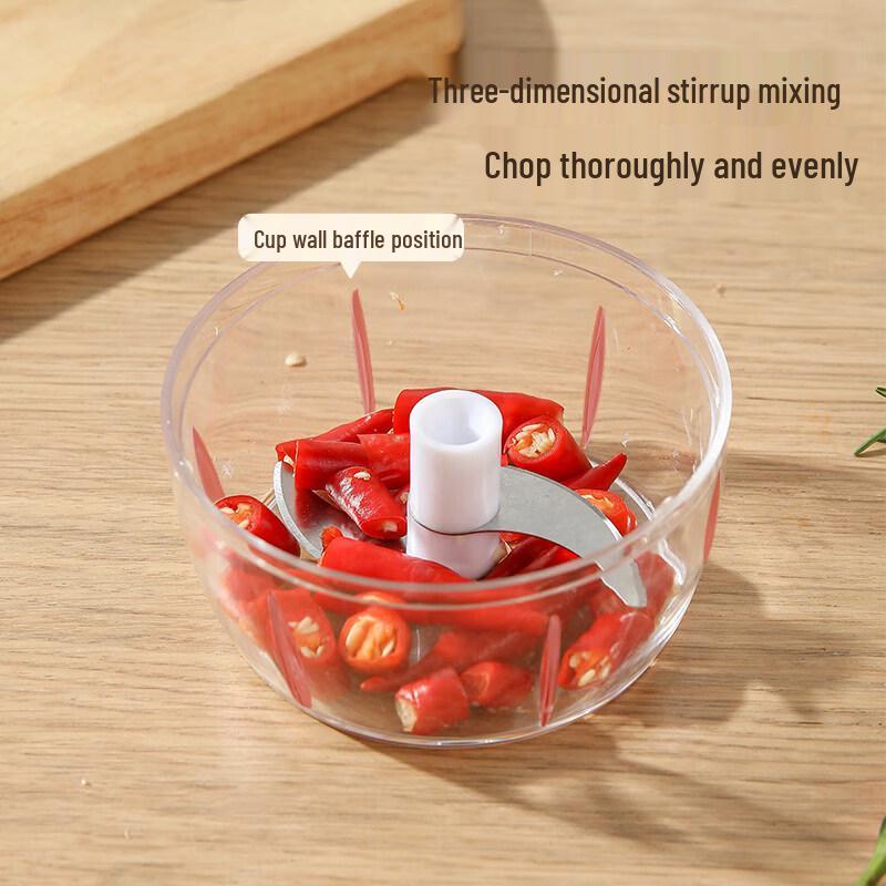 ZISIZ Manual Garlic Chopper and Mincer