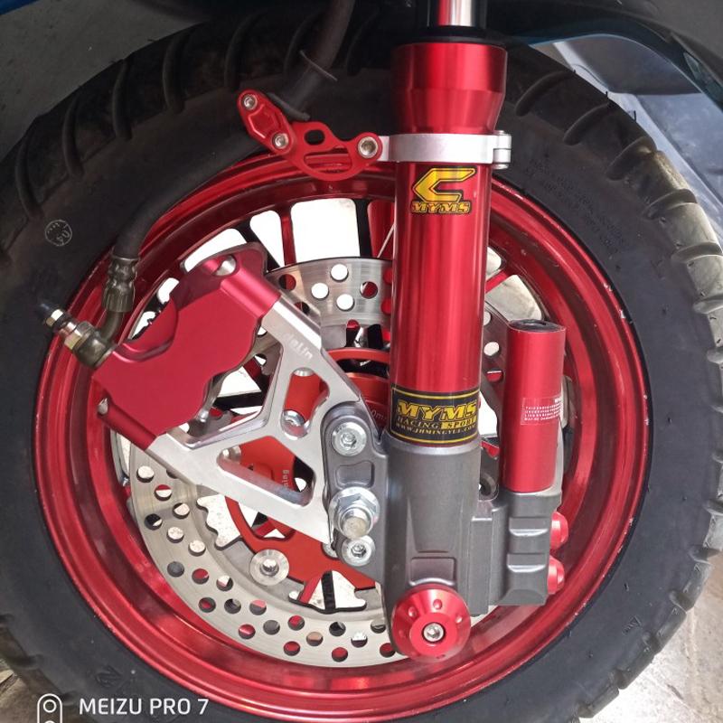 Motorcycle Brake Caliper Bracket support adapter For Fastace Front Shock Absorber 200mm 220mm 82mm rpm adelin frando