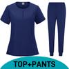 Women's Quick-Drying Elastic Surgical Gown Set - Washable Hospital Uniform for Dentists and Nurses