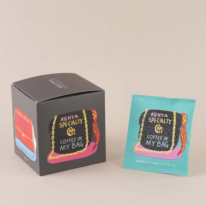 Cafe Museo Kenya Specialty Tea Bag Coffee 14EA