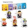 Monkey King Square Head Building Blocks: Educational Journey to the West Toy Set