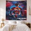 Messi Custom Your Name Wall Decor Tapestry Art For Pet Memorial Birthdaywedding Party Backdrop Family Gift