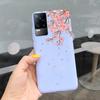 Vivo V21 Kılıfı Vivo V21e Yumuşak Silikon Sevimli Çizgi Film Çiçekli Arka Kapak Telefon Kılıfı Vivo V21 V 21 E İçin Fundas VivoV21 Çantalar Capa