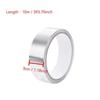 1Roll Super Sticky Aluminum Foil Rubber Tape High Temperature Resistance Waterproof Roof Pipe Crack Duct Repair Tape Stop Leak