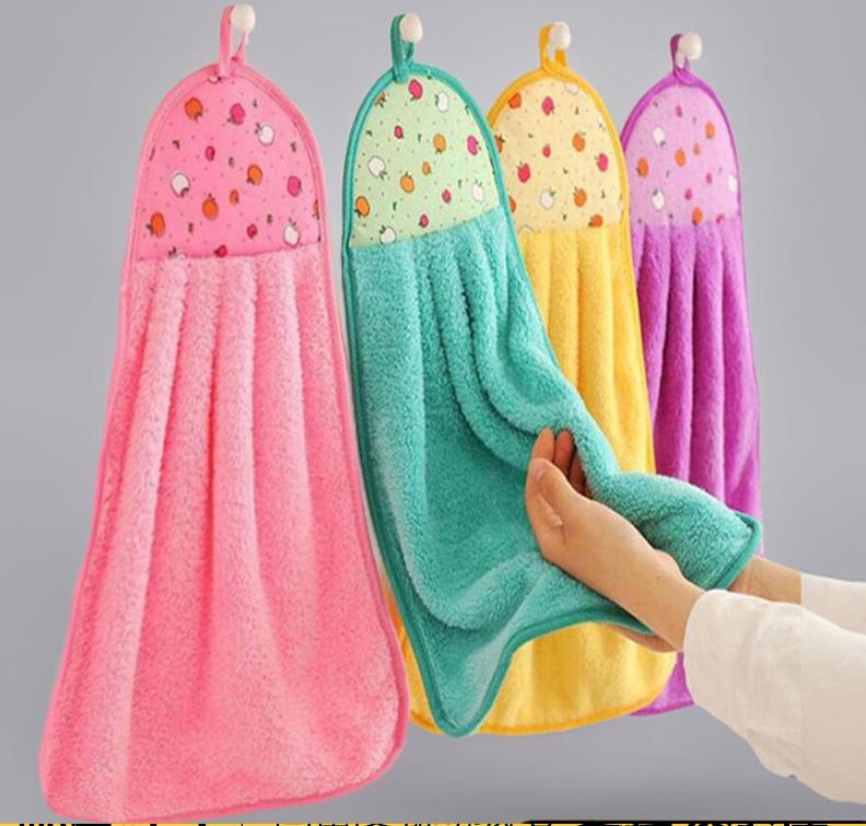 Serviette de cuisine absorbante antiadhésive et mignonne à suspendre