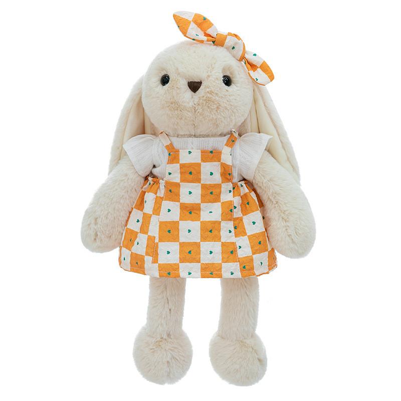 Cute Cartoon Bunny Plush Toy With Pp Cotton Filling For Kids Gift And Sleep Companion