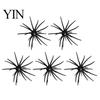 Freshwater Fish Lures 5Pcs Bionic Sea Urchin Lure, 4cm/0.5g, 7cm/1.6g, 9cm/2.8g, 11cm/8.7g Floating Soft Baits Set Artificial Bait, Fuzzy Lure