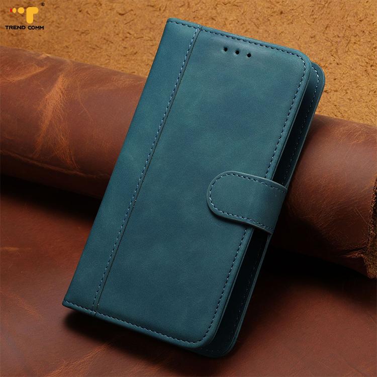 Hot Sale Leather Cell Phone Holster Universal Flip Leather Wallet Case For iPhone12 синий