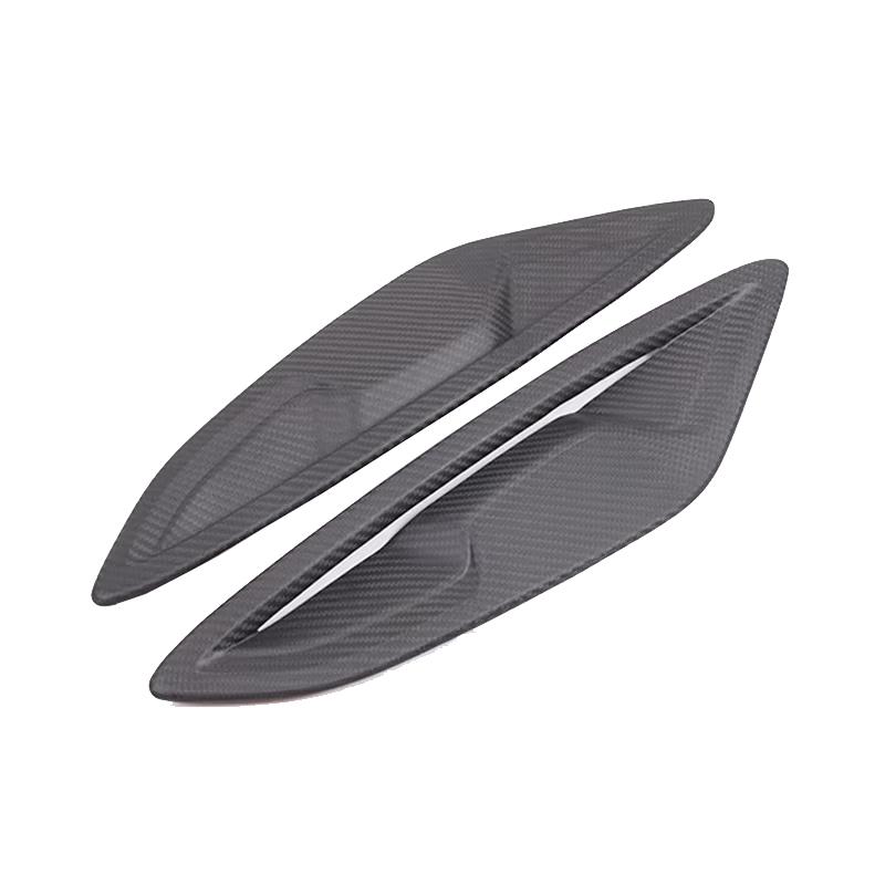 For BMW 8 Series G14 G15 G16 840i 2019-2023 Real Carbon Fiber Car Side Fender Side Air Outlet Cover Trim Exterior Accessories