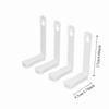 4Pcs Invisible Bed Sheet Clip Needle‑free Sheet Fixer Practical Bedding Clip  Quilt Cover Fix