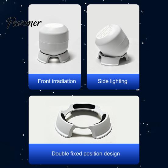 Soft Night Light for Sleeping Star Projector with 360 Degree Rotating, Ocean Mood Lamp Bedroom, Compact LED Kids Adjustable Focus Dimming Wall