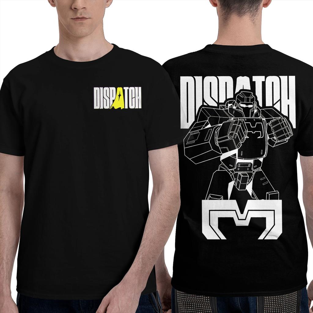 Vintage Dispatch Video Game T-Shirts Men Women's Pure Cotton Tees Shirt Unique Clothing