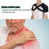 Adjustable Double Shoulder Brace Sports Support Belt for Back Pain Relief Cross Compression Strap
