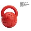 Pískací Kettlebell Hračka pro Psa Interaktivní Žvýkací Hračka pro Psa s Rukojeťí Hračka na Čištění Zubů pro Agresivní Žvýkače Psi Hra na aportování Venkovní Trénink