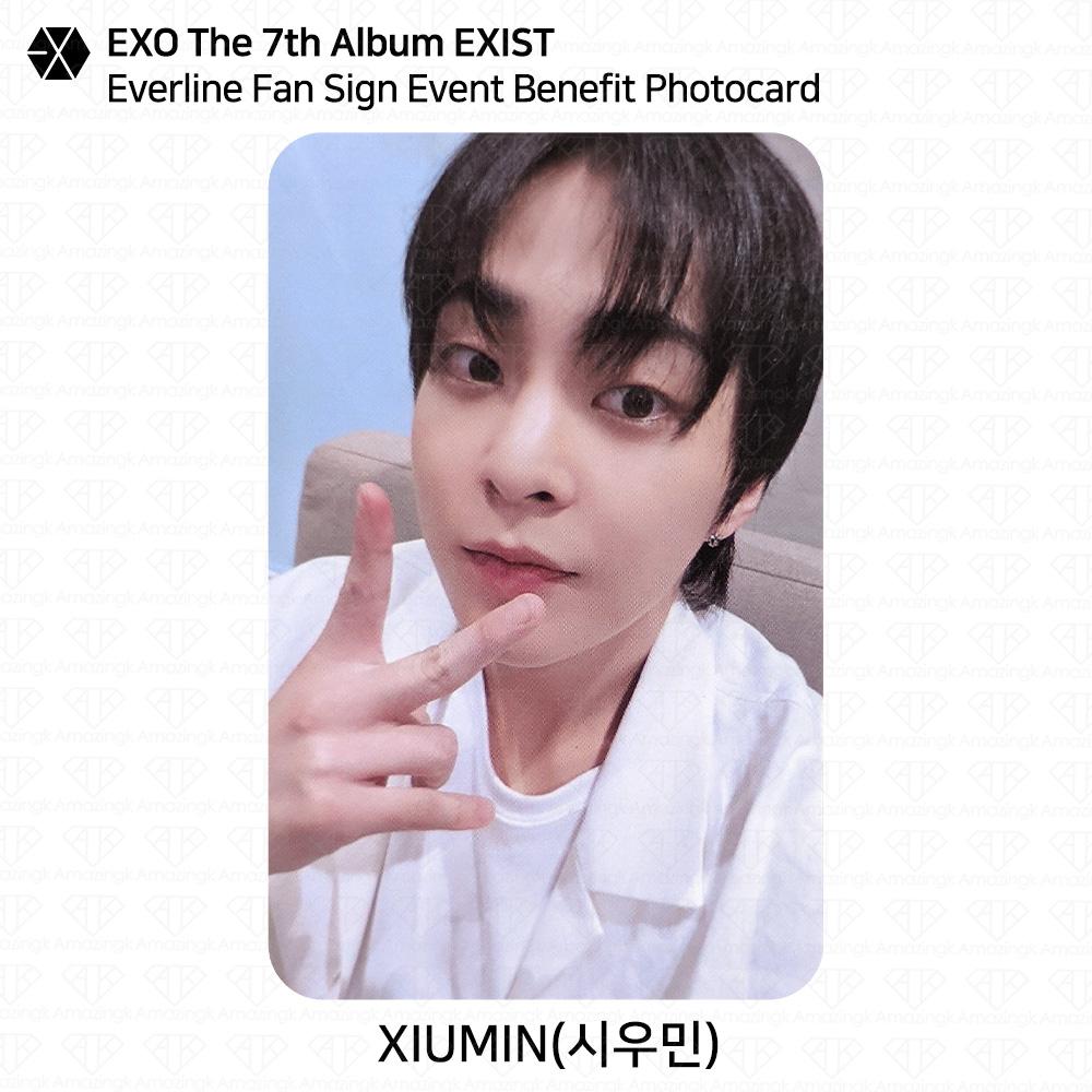 EXO EXIST Everline Fansign-arrangement Fordelskort BAEKHYUN KPOP K-POP