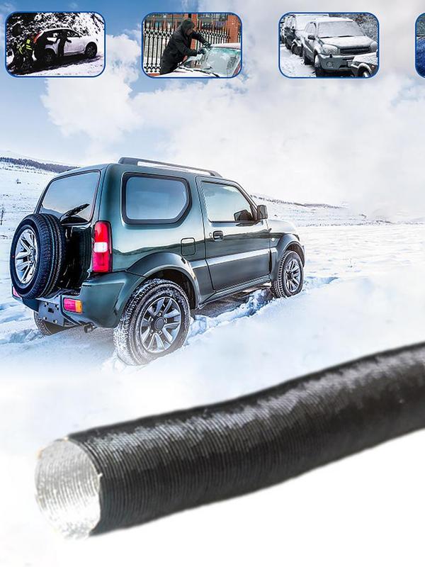 Air Parking Heater Duct Hose 42mm 60mm 75mm Diameter 30-80cm Length Air Diesel Parking Heater Duct Pipe Tube Hose For Car Camper