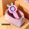 LINGPAN Cute Deer Handheld Rechargeable Fan - 5 Pack