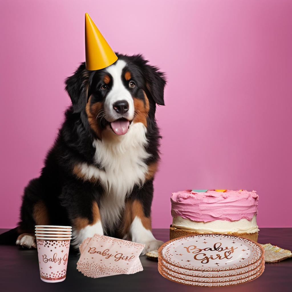 Elegant And Interesting Disposable Tableware For Birthday Party Happy Birthday Girl Birthday Decor