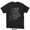 Estaba cuerdo Hace Unos Cuantos Merges Divertida Camiseta de Programador Código