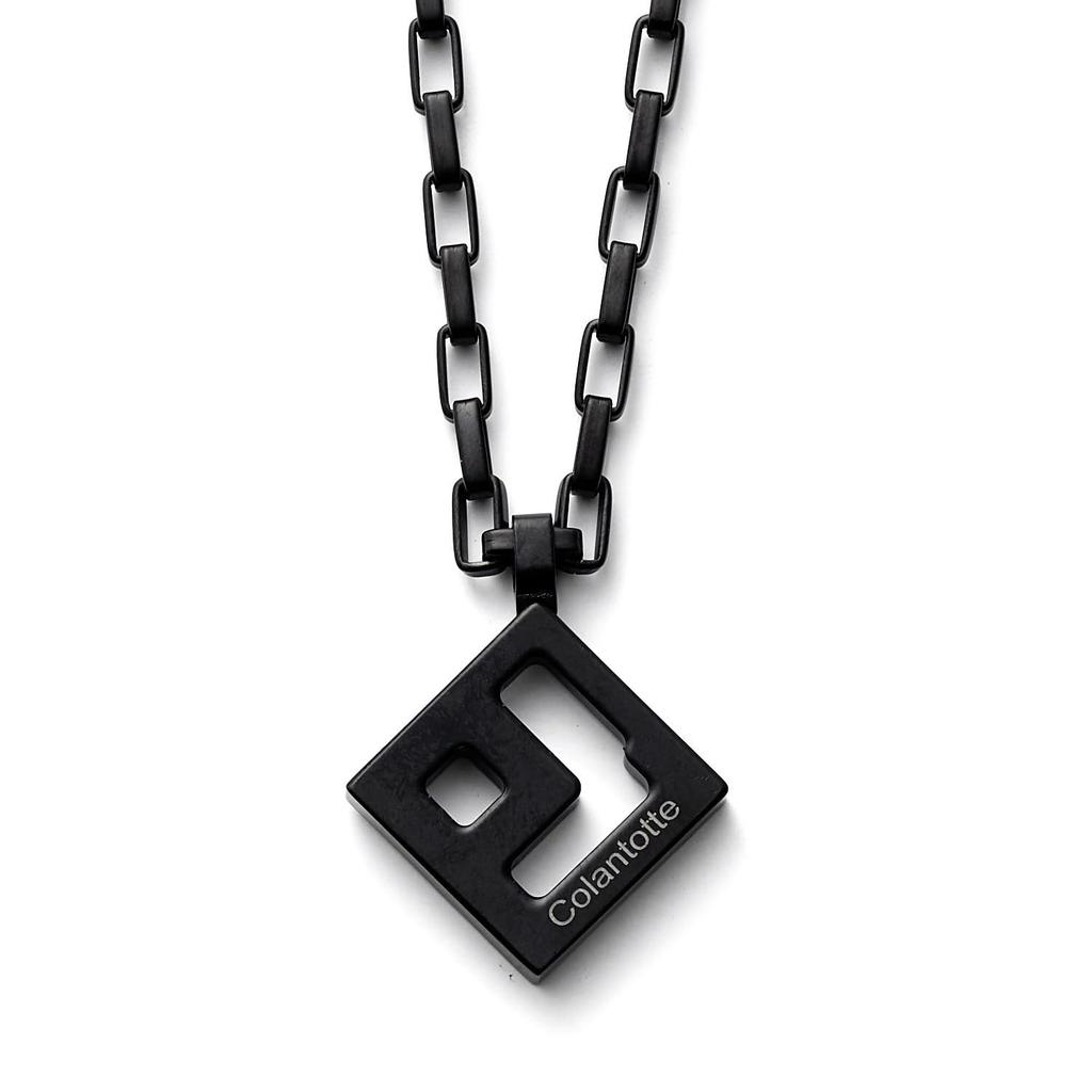 Colantotte Colantotte SPORTS PRO Mag Titanium Necklace Black 51cm RT150-SQ
