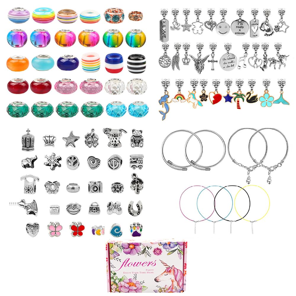 

FUPUONE Bracelet Kit for Necklace Beads DIY Kit Kids,