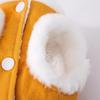 Plush Dog Warm Clothes Windproof Dog Vest Coat Fashion Pet Clothes  for Small Medium Dog