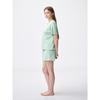 Gu By Uniqlo Cotton Color Lounge Set  Short Sleeve   Shorts 