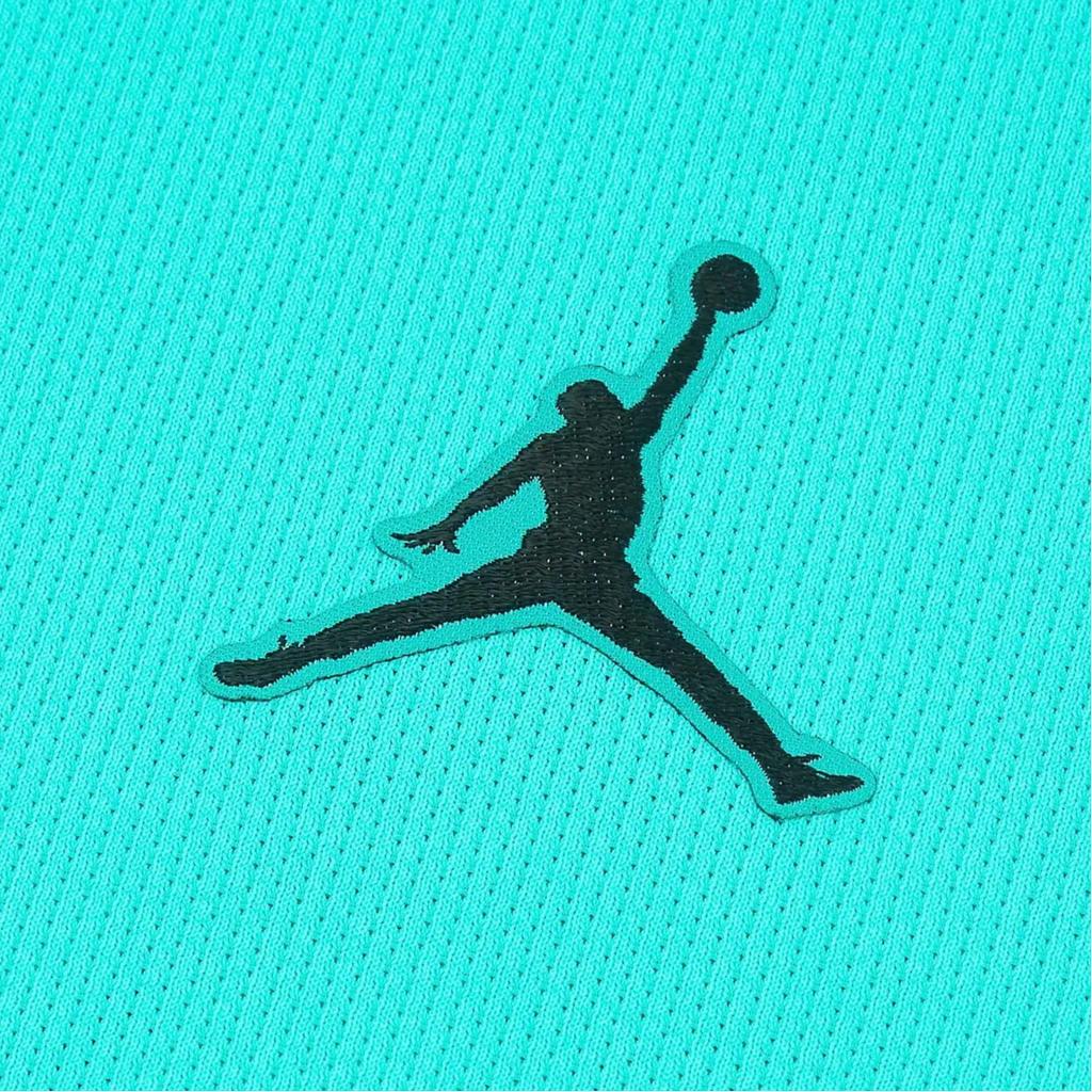 Jordan X Paris Saint-Germain Collaboration 2018-19 Player Edition Breathable Comfortable Short Sleeve Football Shirt Men Tops Mint-Green BV3947-317