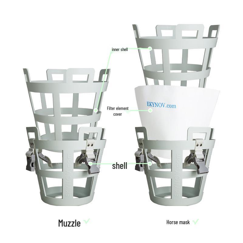 Horse Muzzle for Pets - Equestrian Tack and Supplies