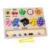 Wooden 3d Fruit Sorting Game For Kid Cognitive Motor Skills Development Training