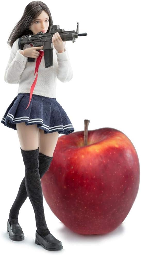 

Фигурка Кампус Девушка с оружием Школьница Матросская форма Масштабная Женская кукла [VeryCool] VCF-3001 1/12 1/12