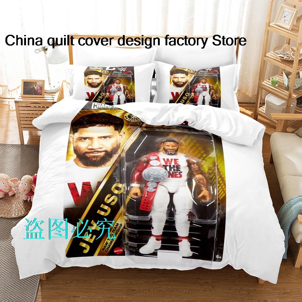 

Jey Uso Yeet Bedding Set Single Twin Full Queen King Size Bed Set Adult Kid Bedroom Duvetcover Sets Yeet Parure De Lit Bed EU Single(135*200cm)3pcs