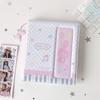 Cartoon Polaroid Album 4 Grid Layout Card Storage Album Fashion Photo Card Holder  For Girls