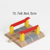 Magnetic Wooden Train Bridge Blocks for Kids - Compatible with All Brands