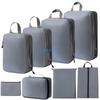 Packing Cubes for Suitcases 8Pcs Luggage Organizers Bags for Travel Waterproof Packing Cube Storage Bags for Suitcases D57B