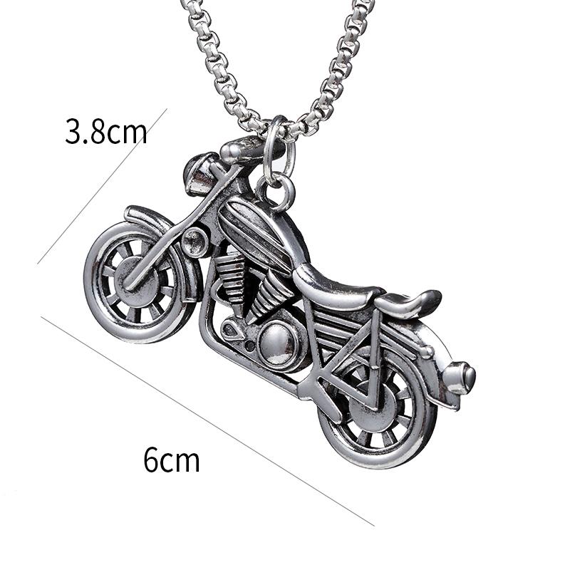 Jesus Cross Necklace Robot Dinosaur Pendant Fashion Charm Whale Screw Man Motorcycle Bear Sweater Chain Jewelry For Men Gifts