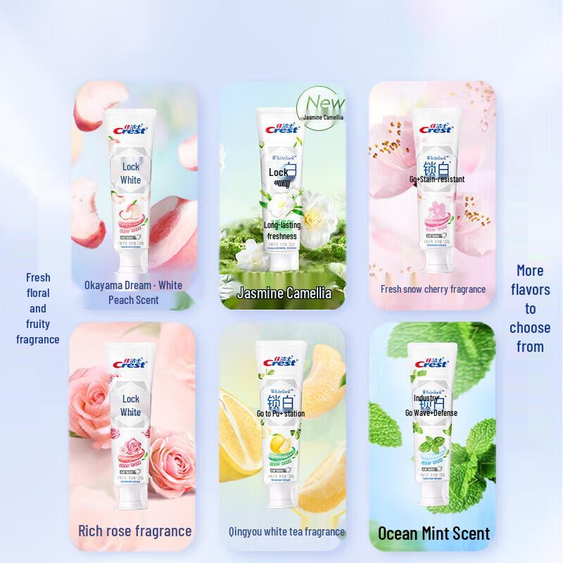 Crest Dual-Color Whitening Toothpaste