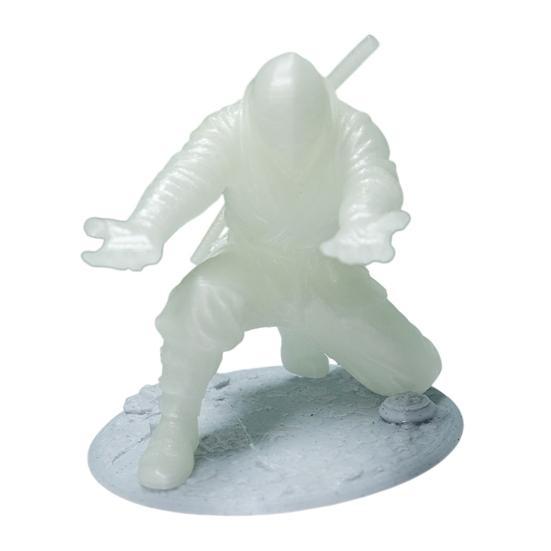 

Ninja Pen Holder for Desk Kneeling Ninja Samurai Pencil Holder 3D Printed Pen Holder Gift for Boys Students Office Workers