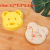 Bear Sandwich Mold Toast Bread Making Cutter Mould Cute Baking Pastry Tools Children Interesting Food Kitchen Accessories