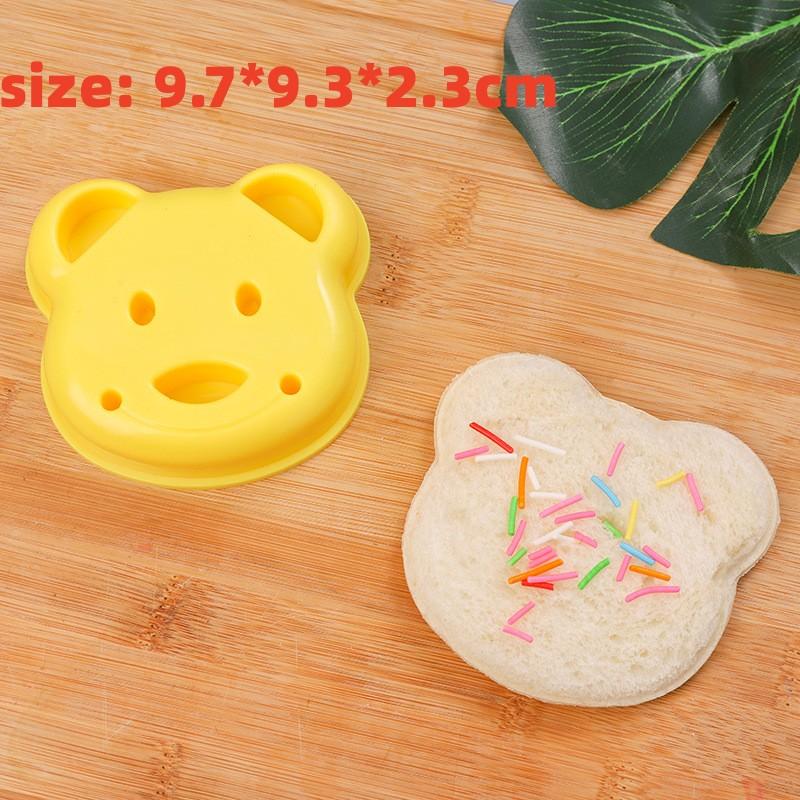 Bear Sandwich Mold Toast Bread Making Cutter Mould Cute Baking Pastry Tools Children Interesting Food Kitchen Accessories