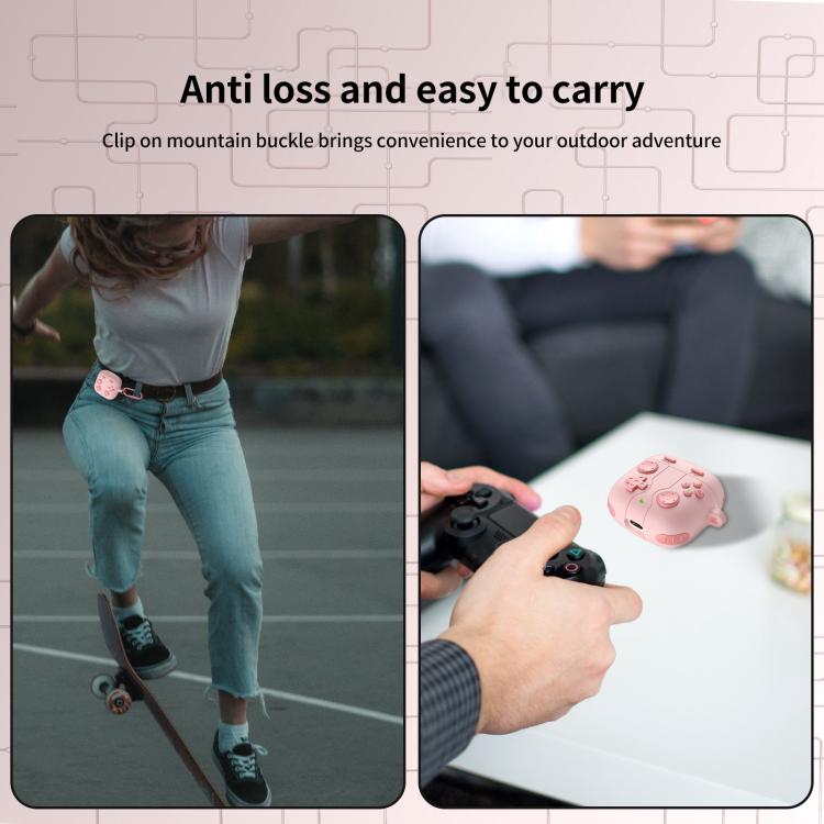 Retro Game Console Style Silicone Earbuds Case
